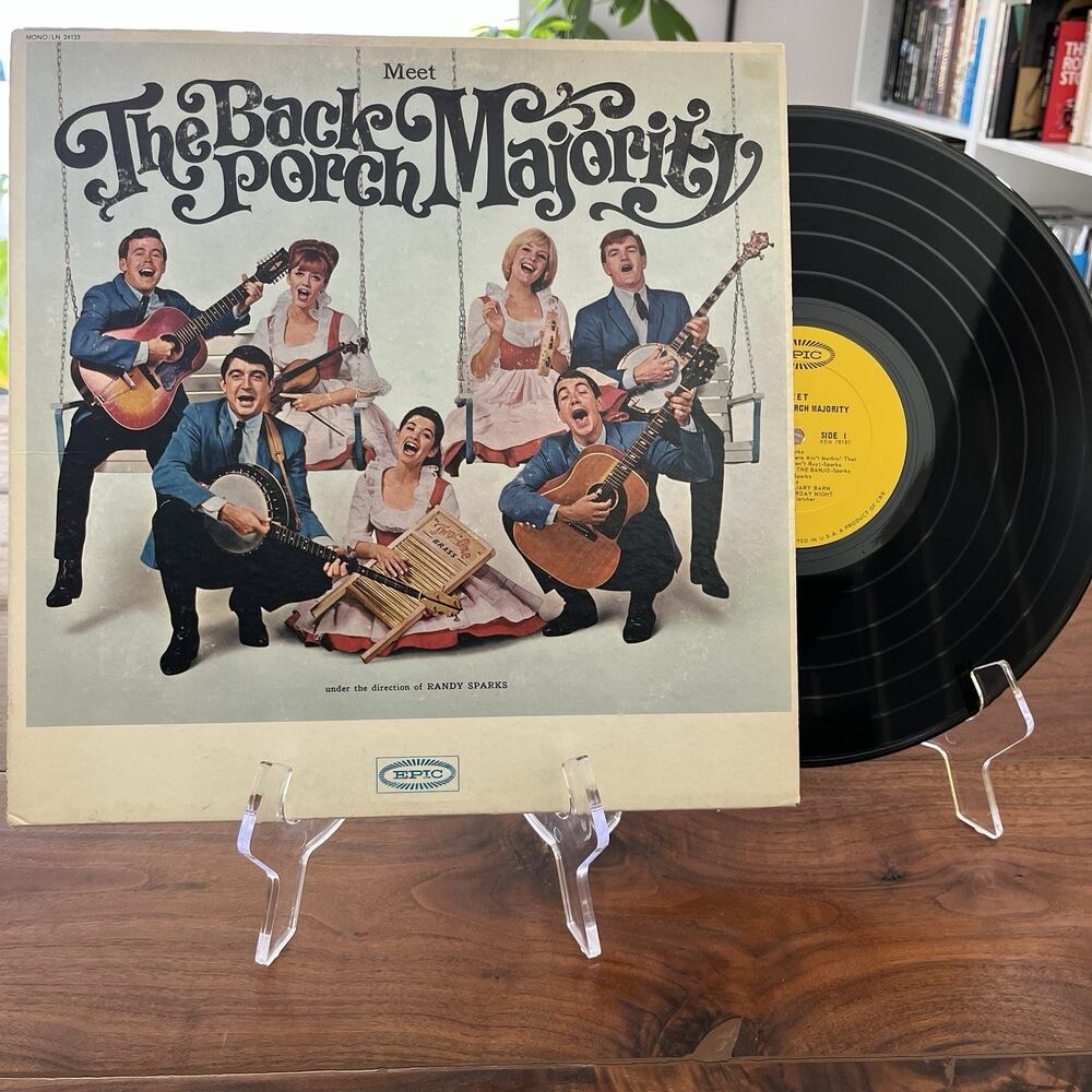 Meet The Back Porch Majority Vinyl LP 1965 Epic LN 24123